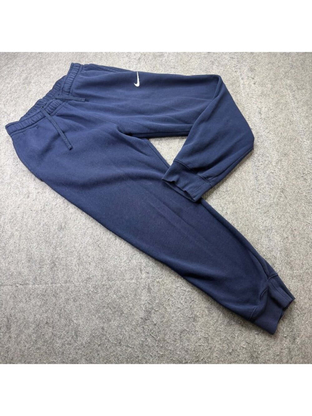 Nike Sportswear Club Fleece Joggers Men M Blue Tapered 28" Sweatpants CJ1616